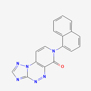 7-(1-naphthyl)pyrido[4,3-e][1,2,4]triazolo[5,1-c][1,2,4]triazin-6(7H)-one