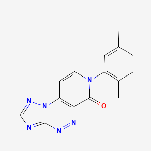 7-(2,5-dimethylphenyl)pyrido[4,3-e][1,2,4]triazolo[5,1-c][1,2,4]triazin-6(7H)-one