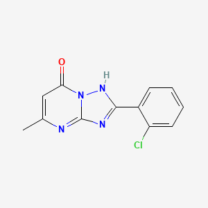 2-(2-chlorophenyl)-5-methyl[1,2,4]triazolo[1,5-a]pyrimidin-7-ol