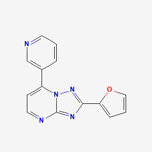 2-(2-FURYL)-7-(3-PYRIDYL)[1,2,4]TRIAZOLO[1,5-A]PYRIMIDINE