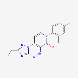 7-(2,4-dimethylphenyl)-2-ethylpyrido[4,3-e][1,2,4]triazolo[5,1-c][1,2,4]triazin-6(7H)-one