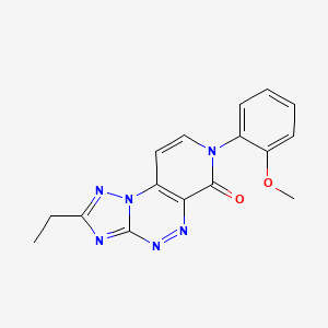 2-ethyl-7-(2-methoxyphenyl)pyrido[4,3-e][1,2,4]triazolo[5,1-c][1,2,4]triazin-6(7H)-one