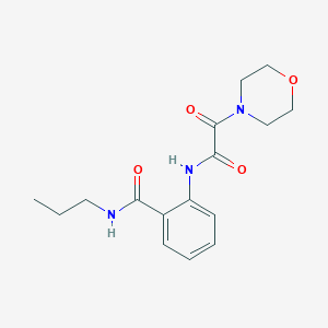 2-{[morpholin-4-yl(oxo)acetyl]amino}-N-propylbenzamide