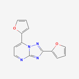 2,7-bis(furan-2-yl)-[1,2,4]triazolo[1,5-a]pyrimidine