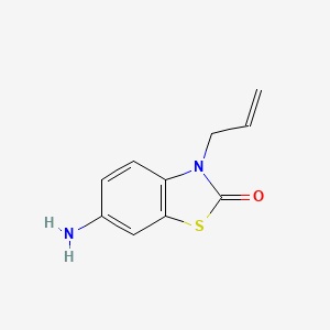 3-allyl-6-amino-1,3-benzothiazol-2(3H)-one