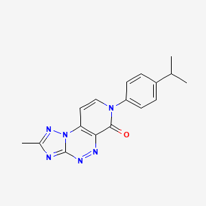 7-(4-isopropylphenyl)-2-methylpyrido[4,3-e][1,2,4]triazolo[5,1-c][1,2,4]triazin-6(7H)-one