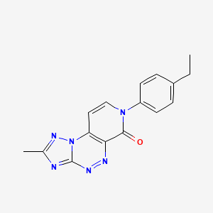 7-(4-ethylphenyl)-2-methylpyrido[4,3-e][1,2,4]triazolo[5,1-c][1,2,4]triazin-6(7H)-one