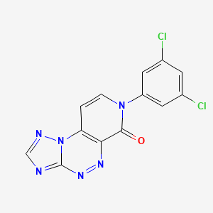 7-(3,5-dichlorophenyl)pyrido[4,3-e][1,2,4]triazolo[5,1-c][1,2,4]triazin-6(7H)-one