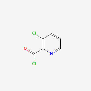 molecular formula C6H3Cl2NO B594514 3-氯吡啶-2-甲酰氯 CAS No. 128073-02-9