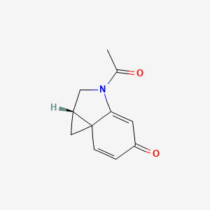 molecular formula C11H11NO2 B594559 (-)-N-Acetyl-ci CAS No. 133629-87-5
