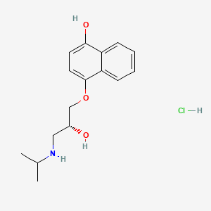 B594565 (+)-Hydroxypropranolol Hydrochloride CAS No. 135201-49-9