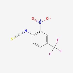 B594636 1-Isothiocyanato-2-nitro-4-(trifluoromethyl)benzene CAS No. 137935-40-1
