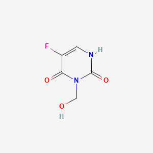 B594691 5-fluoro-3-(hydroxymethyl)pyrimidine-2,4(1H,3H)-dione CAS No. 137442-18-3