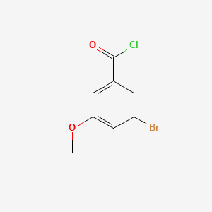 B594710 3-Bromo-5-methoxybenzoyl chloride CAS No. 1261582-04-0