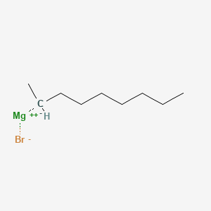 molecular formula C9H19BrMg B594791 2-Nonylmagnesium bromide CAS No. 126860-97-7