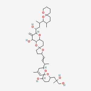 molecular formula C44H70O12 B594809 奥卡道尔 CAS No. 131959-12-1