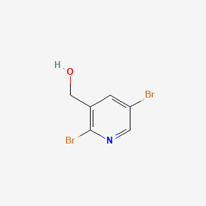 molecular formula C6H5Br2NO B594852 (2,5-Dibromopyridin-3-yl)methanol CAS No. 1227490-32-5