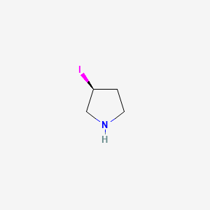 B594863 (R)-3-Iodopyrrolidine CAS No. 1289585-34-7