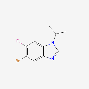 5-Bromo-6-fluoro-1-isopropyl-1H-benzo[d]imidazole