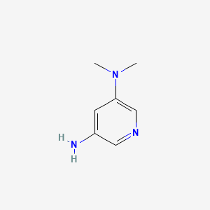 molecular formula C7H11N3 B594935 N3,N3-Dimethylpyridine-3,5-diamine CAS No. 127983-73-7