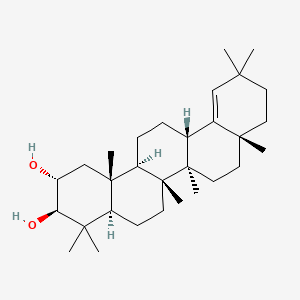 molecular formula C30H50O2 B594986 Epigermanidiol CAS No. 10179-23-4