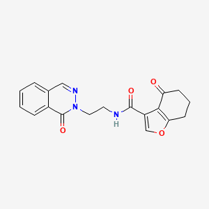 4-oxo-N-[2-(1-oxophthalazin-2(1H)-yl)ethyl]-4,5,6,7-tetrahydro-1-benzofuran-3-carboxamide