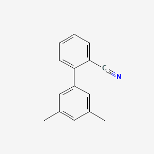 molecular formula C15H13N B595075 2-(3,5-Dimethylphenyl)benzonitrile CAS No. 1355247-46-9