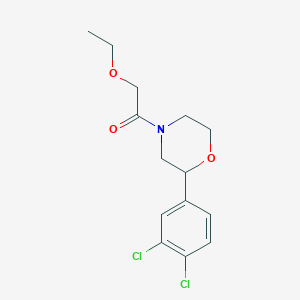 2-(3,4-dichlorophenyl)-4-(ethoxyacetyl)morpholine