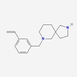 7-(3-vinylbenzyl)-2,7-diazaspiro[4.5]decane dihydrochloride