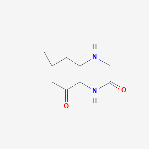 6,6-dimethyl-1,3,4,5,6,7-hexahydro-2,8-quinoxalinedione