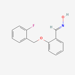 2-[(2-fluorobenzyl)oxy]benzaldehyde oxime