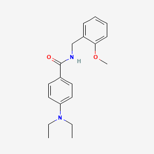 4-(diethylamino)-N-(2-methoxybenzyl)benzamide