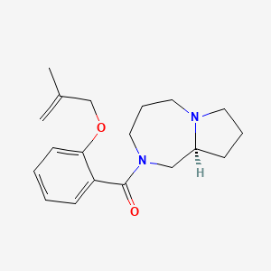 (9aS)-2-{2-[(2-methylprop-2-en-1-yl)oxy]benzoyl}octahydro-1H-pyrrolo[1,2-a][1,4]diazepine