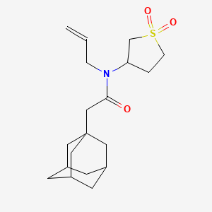 2-(1-adamantyl)-N-allyl-N-(1,1-dioxidotetrahydro-3-thienyl)acetamide