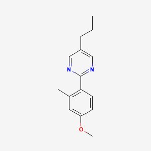 2-(4-methoxy-2-methylphenyl)-5-propylpyrimidine