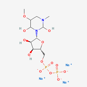 molecular formula C11H21N2Na3O13P2 B595232 5-OMe-UDP trisodium salt CAS No. 1207530-98-0