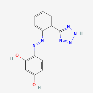 4-{[2-(1H-tetrazol-5-yl)phenyl]diazenyl}-1,3-benzenediol