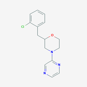 2-(2-chlorobenzyl)-4-(2-pyrazinyl)morpholine