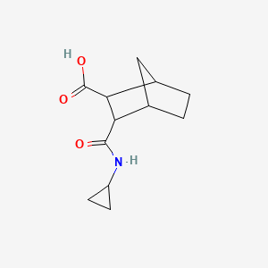 3-[(cyclopropylamino)carbonyl]bicyclo[2.2.1]heptane-2-carboxylic acid