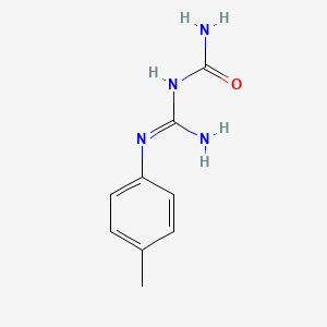 N-{imino[(4-methylphenyl)amino]methyl}urea