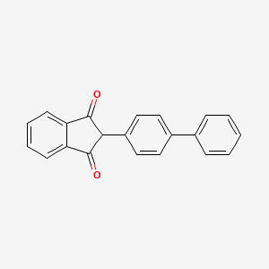 2-([1,1'-Biphenyl]-4-yl)-1H-indene-1,3(2H)-dione