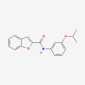 N-(3-isopropoxyphenyl)-1-benzofuran-2-carboxamide