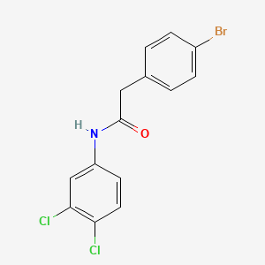 2-(4-bromophenyl)-N-(3,4-dichlorophenyl)acetamide