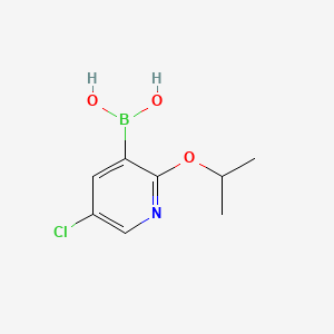B595397 5-Chloro-2-isopropoxypyridine-3-boronic acid CAS No. 1217501-41-1