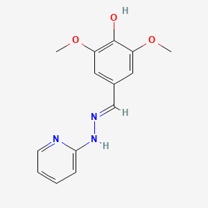 4-hydroxy-3,5-dimethoxybenzaldehyde 2-pyridinylhydrazone