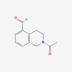 2-Acetyl-1,2,3,4-tetrahydroisoquinoline-5-carbaldehyde