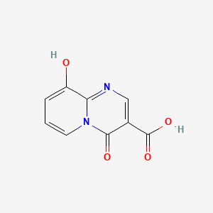 9-Hydroxy-4-oxo-4H-pyrido[1,2-a]pyrimidine-3-carboxylic acid