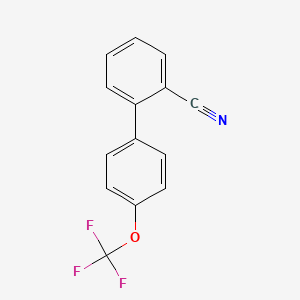 2-[4-(Trifluoromethoxy)phenyl]benzonitrile