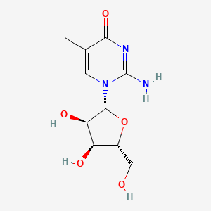 molecular formula C10H15N3O5 B595430 5-甲基异胞嘧啶 CAS No. 159639-80-2