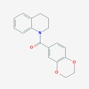 1-(2,3-dihydro-1,4-benzodioxin-6-ylcarbonyl)-1,2,3,4-tetrahydroquinoline